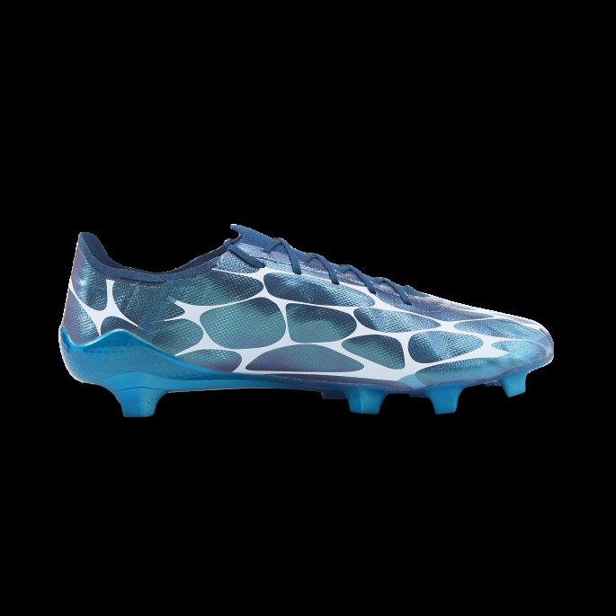 Puma På Tilbud Ultra Sl Glow Fg Fotballsko Herre Limoges-hvit-arctic Is-blå
