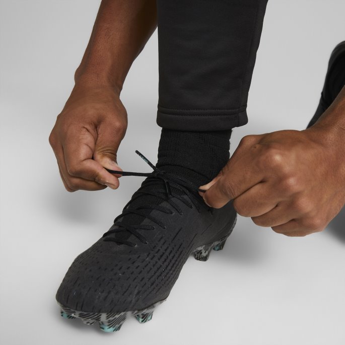 Ultra Ultimate Fg-ag Fotballsko Svart-hvit-elektro Aqua Puma På Salg