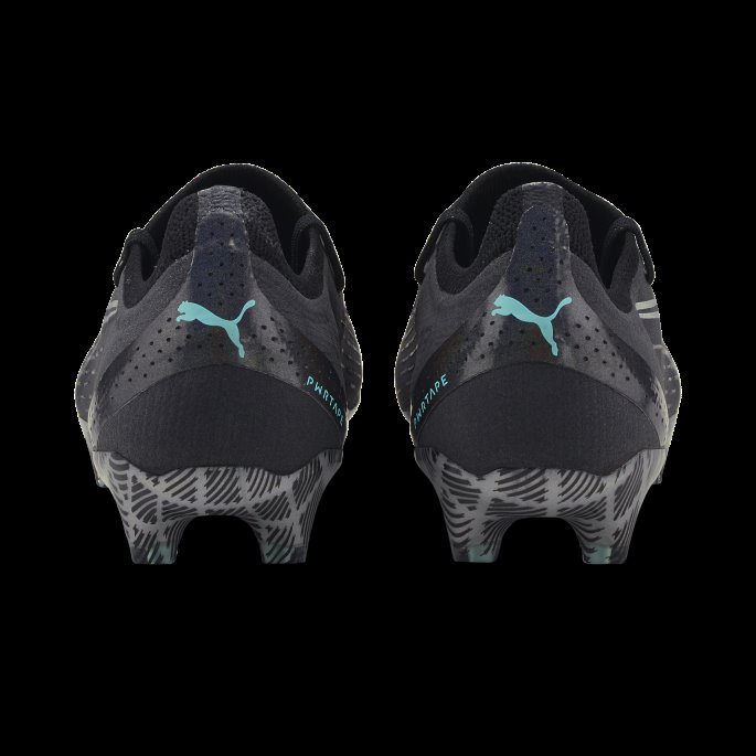 Ultra Ultimate Fg-ag Fotballsko Svart-hvit-elektro Aqua Puma På Salg