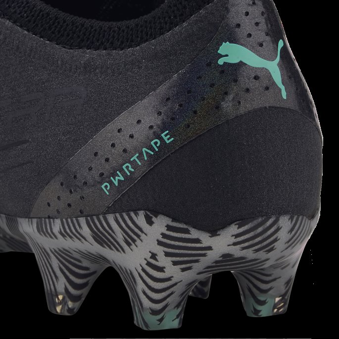 Ultra Ultimate Fg-ag Fotballsko Svart-hvit-elektro Aqua Puma På Salg
