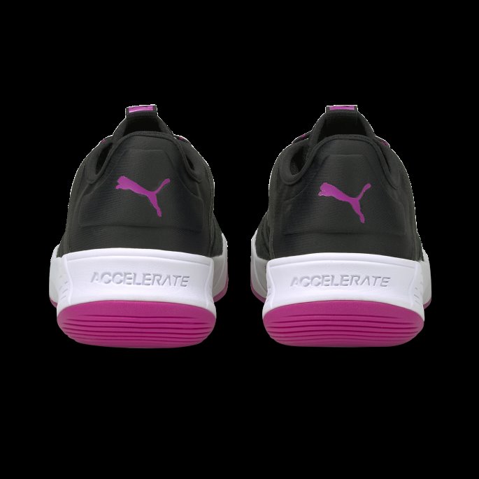 Puma På Tilbud Svart-ultra Magenta Accelerate Ct Nitro W+ Nettballsko For Kvinner