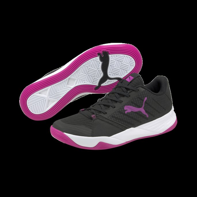 Puma På Tilbud Accelerate Ct Pro W+ Nettballsko For Kvinner Svart-ultra Magenta