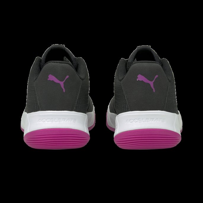 Puma På Tilbud Accelerate Ct Pro W+ Nettballsko For Kvinner Svart-ultra Magenta