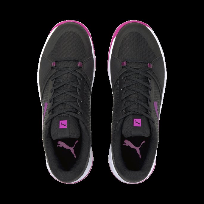 Puma På Tilbud Accelerate Ct Pro W+ Nettballsko For Kvinner Svart-ultra Magenta