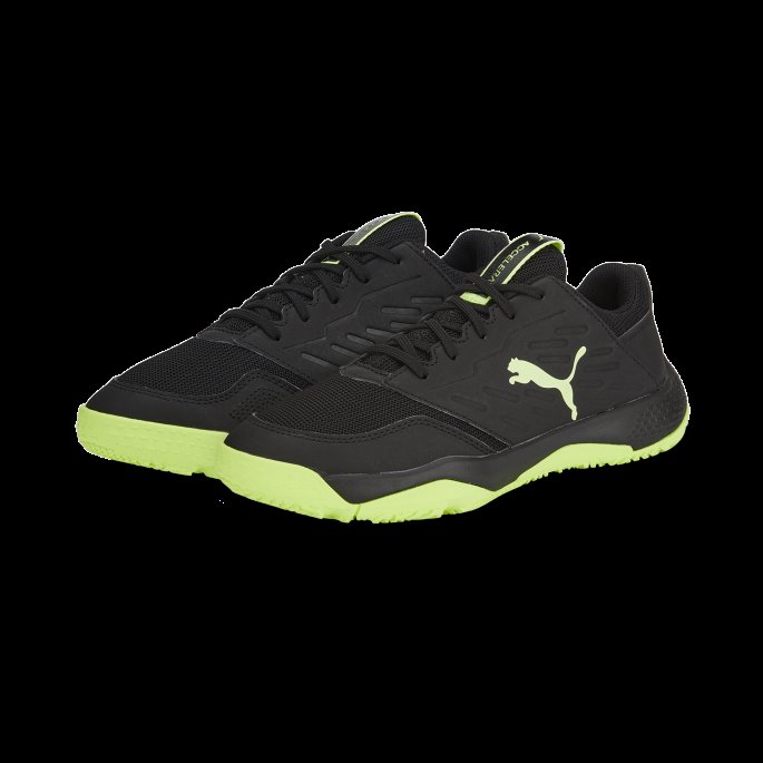 Black-fizzy Light Accelerate Turbo Ii Håndballsko Ungdom Puma På Tilbud
