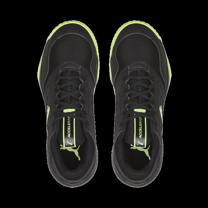 Black-fizzy Light Accelerate Turbo Ii Håndballsko Ungdom Puma På Tilbud