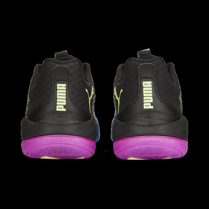 Puma På Salg Eliminere Power Nitro Ii Innendørs Sportssko Svart-gass Lys-ocean-fuchsia