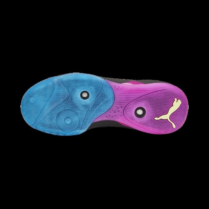 Puma På Salg Eliminere Power Nitro Ii Innendørs Sportssko Svart-gass Lys-ocean-fuchsia