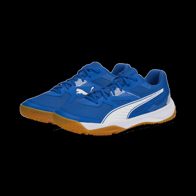 Royal-white-gum Puma På Tilbud Solarflash Ii Innendørs Sportssko