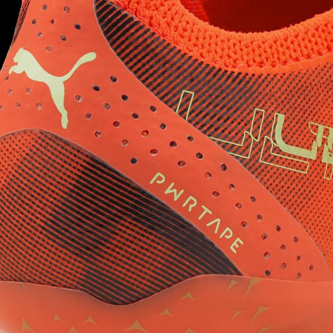 Brennende Korallbrusende Lys-svart Puma På Salg Ultra Ultimate Fg-ag Fotballsko Kvinner