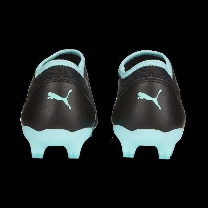 Puma På Tilbud Ultra Match Ll Fg-ag Fotballsko Ungdom Svart-hvit-elektro Aqua