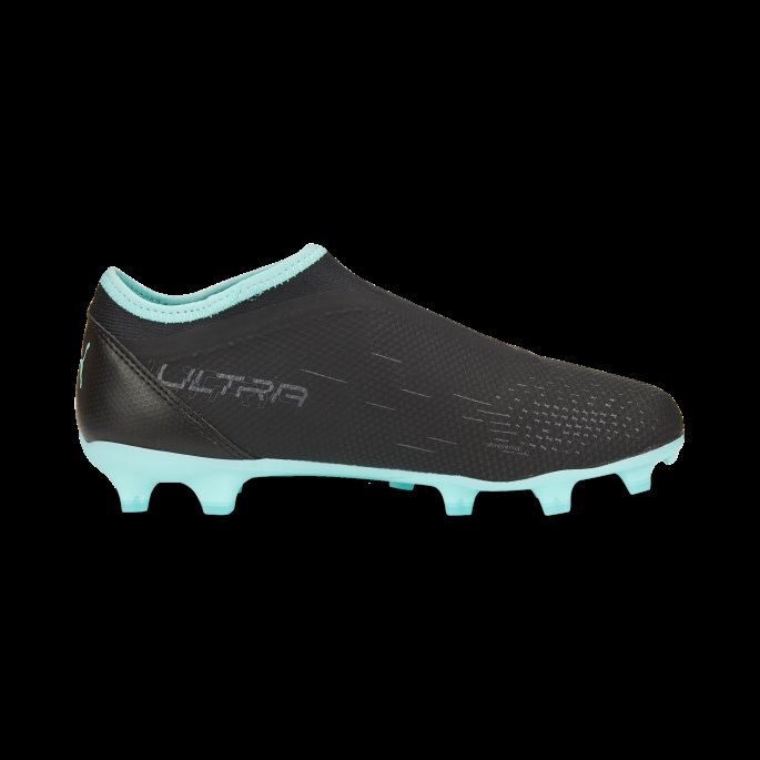 Puma På Tilbud Ultra Match Ll Fg-ag Fotballsko Ungdom Svart-hvit-elektro Aqua