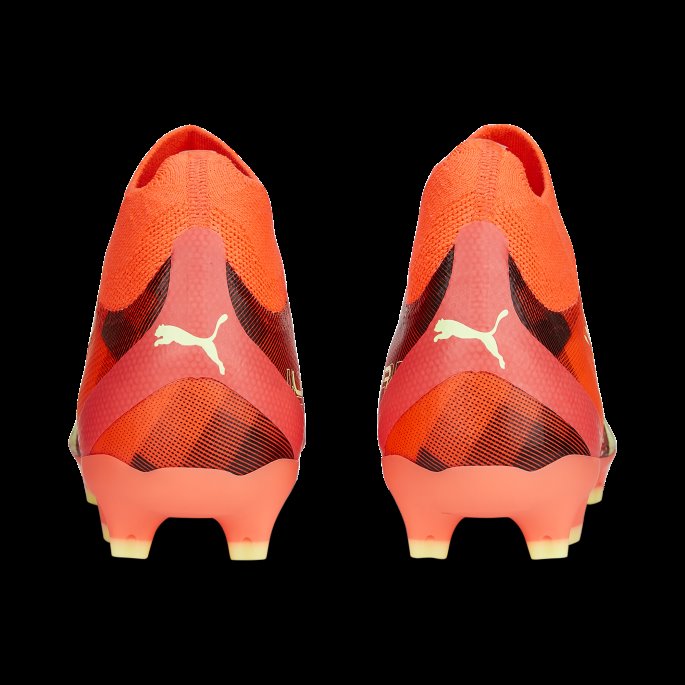 Puma På Tilbud Ultra Pro Fg-ag Fotballsko Herre Brennende Korall-gass Lys-svart