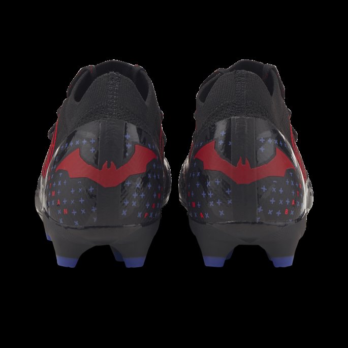 Puma På Tilbud X Batman Future 3.3 Fg-ag Fotballsko For Menn Svart-rød-surf På Nettet-asfalt