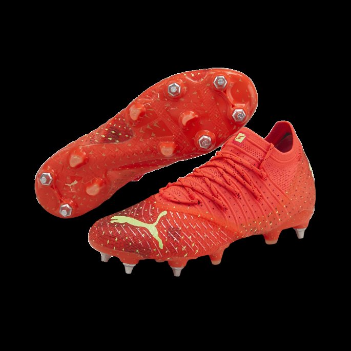 Future 1.4 Mxsg Fotballsko Herre Brennende Korall-gass Lys-laks Puma På Salg