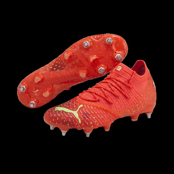 Puma På Salg Future 1.4 Mxsg Fotballsko Herre Brennende Korall-gass Lys-laks