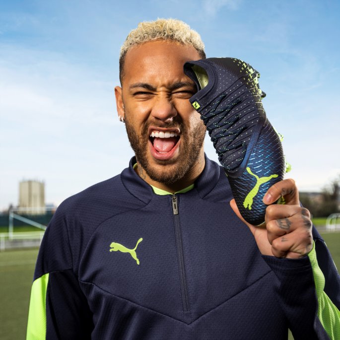Puma På Tilbud Parisian Night-fizzy Light Future 1.4 Fg-ag Fotballsko Herre