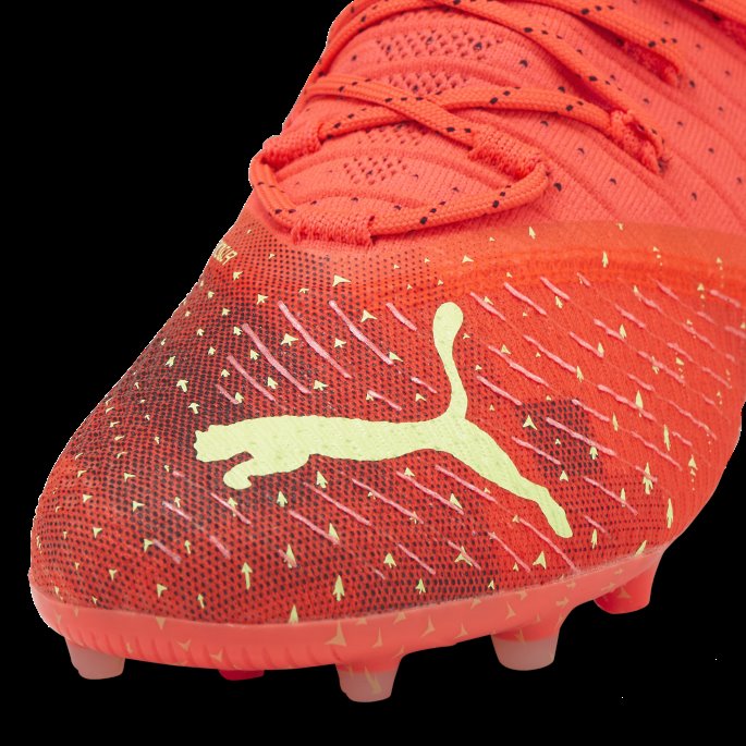 Brennende Korall-fizzy Lys-laks Puma På Salg Fremtid 1,4 Mg Fotballsko Herre