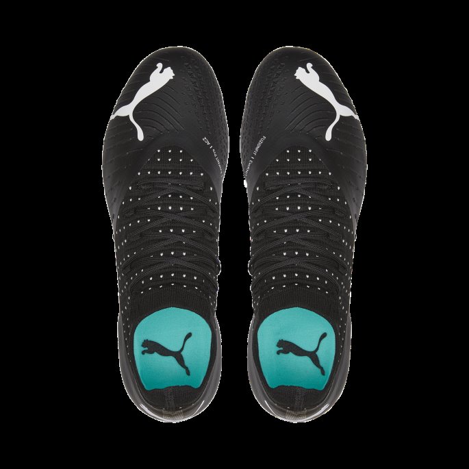 Puma På Tilbud Black-quarry-elektro Aqua-white Future 3.4 Fg-ag Fotballsko Herre