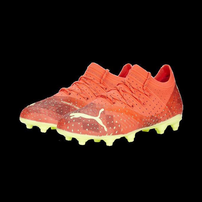 Brennende Korallbrusende Lys-laks Future 2.4 Fg-ag Fotballsko Store Barn Puma På Salg
