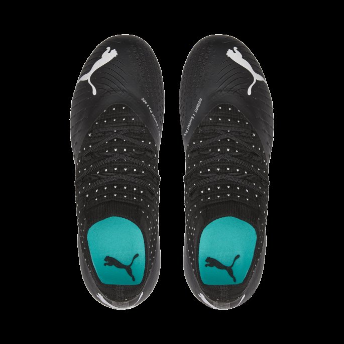 Puma På Salg Black-quarry-elektro Aqua-white Future 3.4 Fg-ag Fotballsko Ungdom