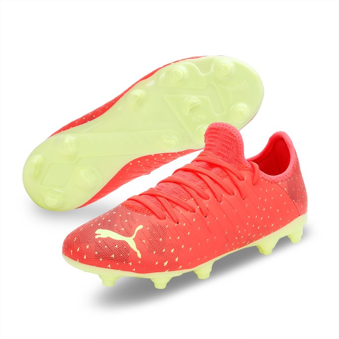 Puma På Salg Brennende Korall-gass Lys-laks Future 4.4 Fg-ag Fotballsko Ungdom