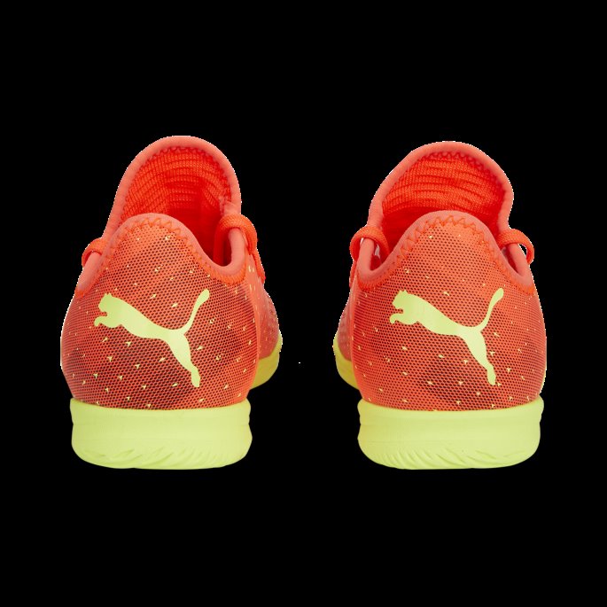 Future 4.4 It Fotballsko Ungdom Puma På Salg Brennende Korall-bust Lys-laks