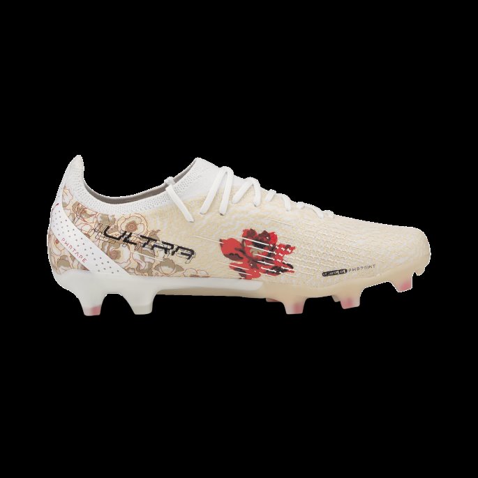 Puma På Tilbud X Liberty Ultra Fg-ag Fotballsko Kvinner Hvit-svart-sol Kyss