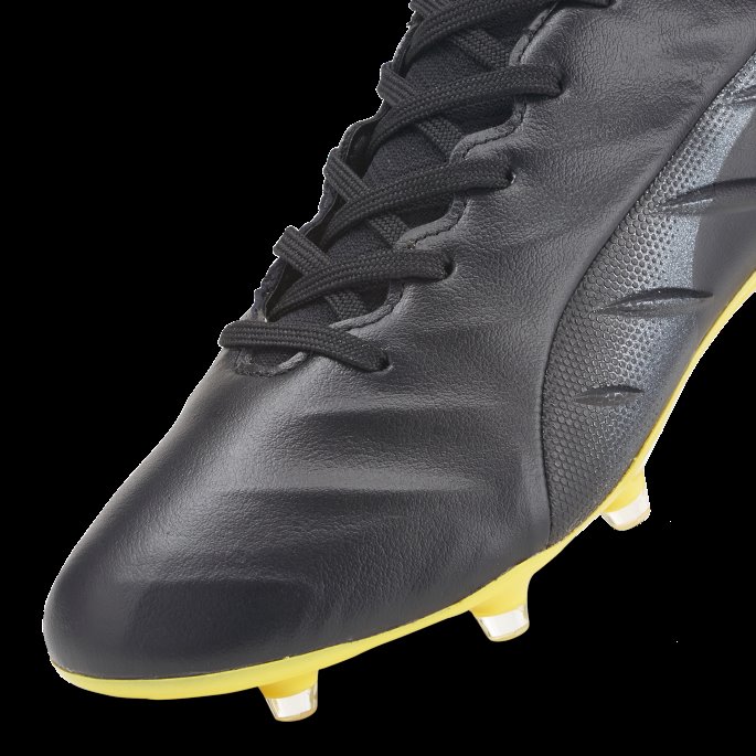 King Platinum 21 Turbo Fg-ag Fotballsko Herre Svart-sitron Krom Puma På Salg