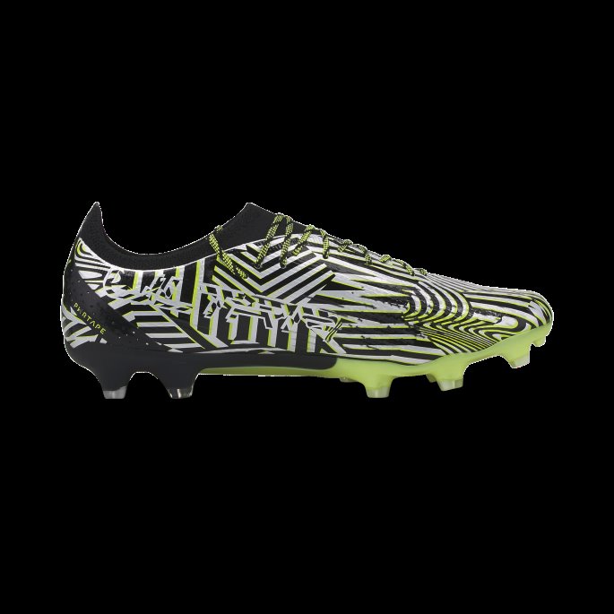 Svart-hvit-fizzy Light Ultra Ultimate Blendende Fg-ag Fotballsko Puma På Salg