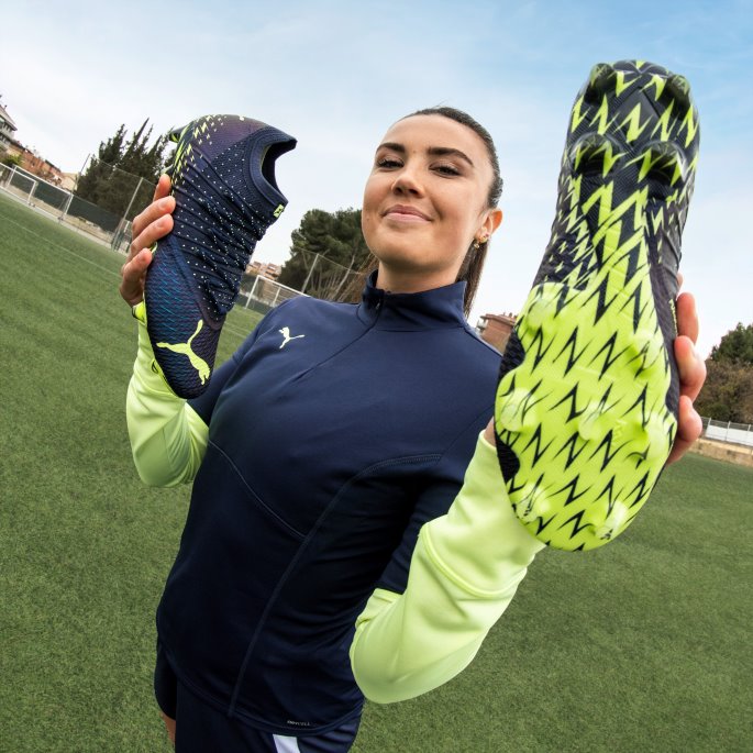 Future 1.4 Fg-ag Fotballsko Kvinner Puma På Tilbud Parisian Night-fizzy Light