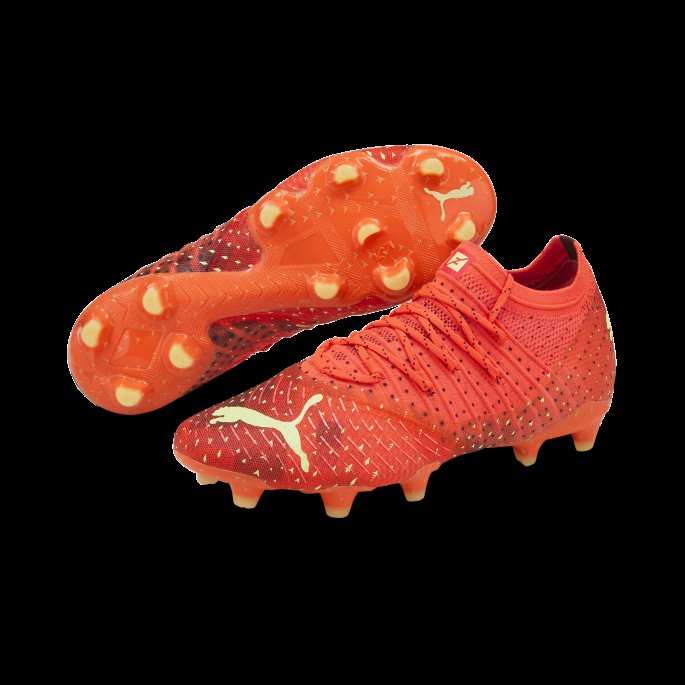 Future 1.4 Fg-ag Fotballsko For Kvinner Puma På Salg Brennende Koraller Brusende Lys-laks