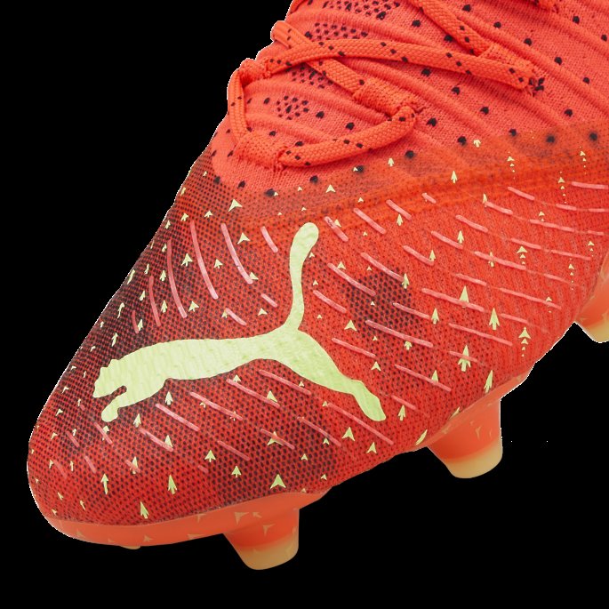 Future 1.4 Fg-ag Fotballsko For Kvinner Puma På Salg Brennende Koraller Brusende Lys-laks