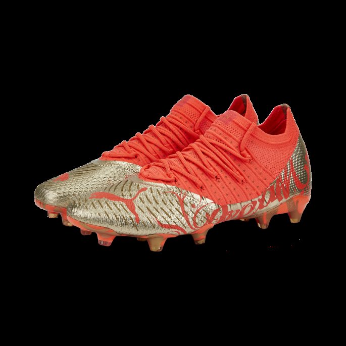 Future 1.4 Neymar Jr Fg-ag Fotballsko For Menn Puma På Salg Brennende Korall-gull