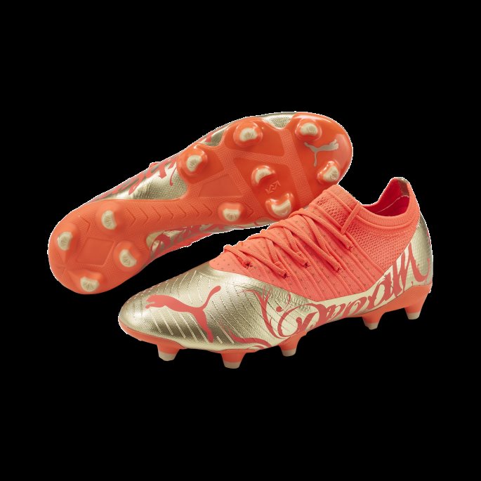 Neymar Jr Future 2.4 Fg-ag Fotballsko For Menn Puma På Salg Brennende Korall-gull