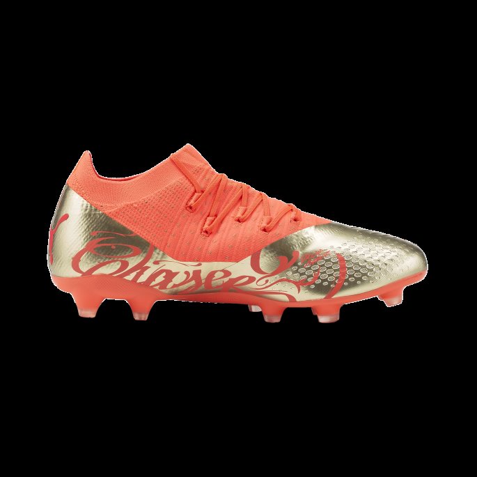 Puma På Tilbud Brennende Korall-gull Neymar Jr Future 3.4 Fg-ag Fotballsko Herre