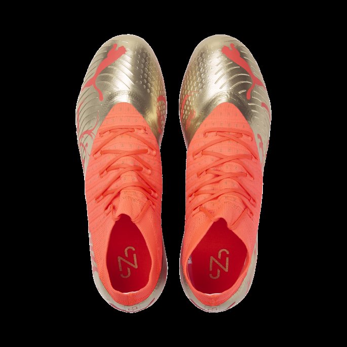 Puma På Tilbud Brennende Korall-gull Neymar Jr Future 3.4 Fg-ag Fotballsko Herre