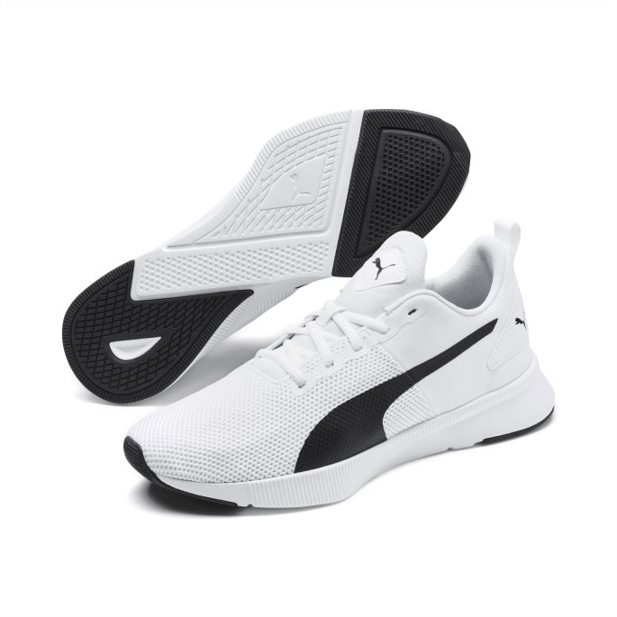 Hvit-svart Flyer Unisex Løpesko Puma På Salg