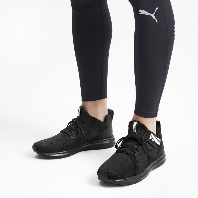 Enzo Sport Joggesko For Menn Puma På Tilbud Svart-svart