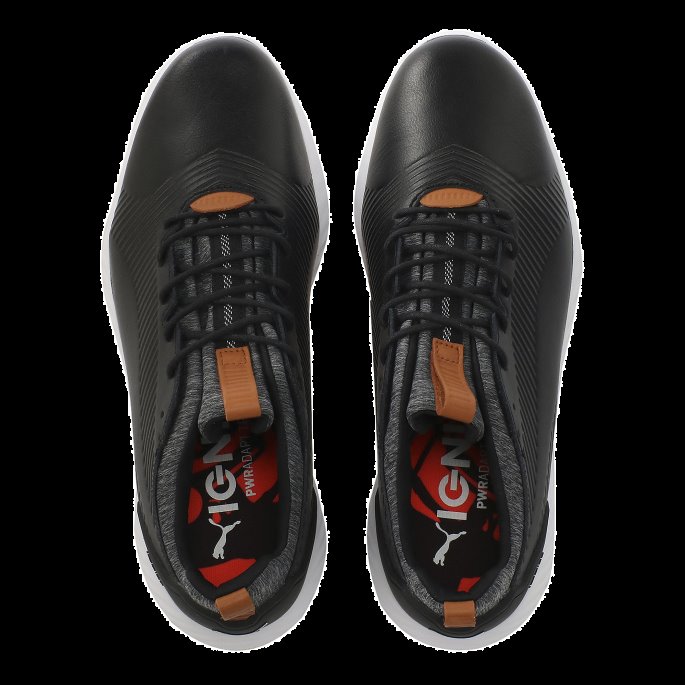 Svart-svart Ignite Pwradapt 2.0 Herre Golfsko Puma På Tilbud