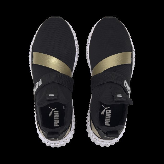 Puma På Tilbud Defy Mid Metal Treningssko For Kvinner Svart-hvit