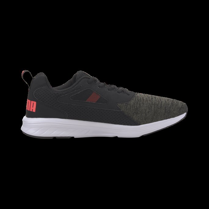 Sort-hvit-antenne Rosa Puma På Tilbud Nrgy Rupture Unisex Joggesko