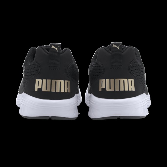 Black-team Gold Nrgy Rupture Unisex Løpesko Puma På Tilbud