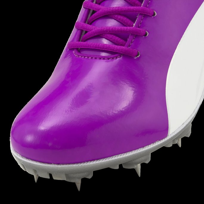 Puma På Salg Evospeed Sprint 10 Spor Pigger Dyp Orkidé-hvit-sølv
