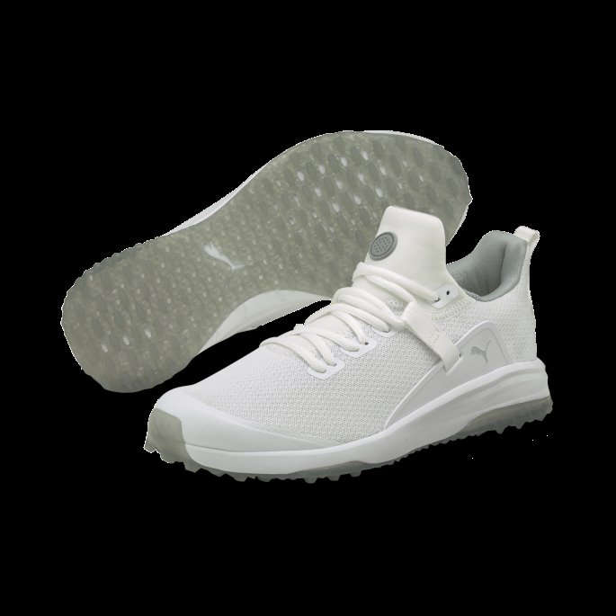 Fusion Evo Herre Golfsko Puma På Salg White-quarry