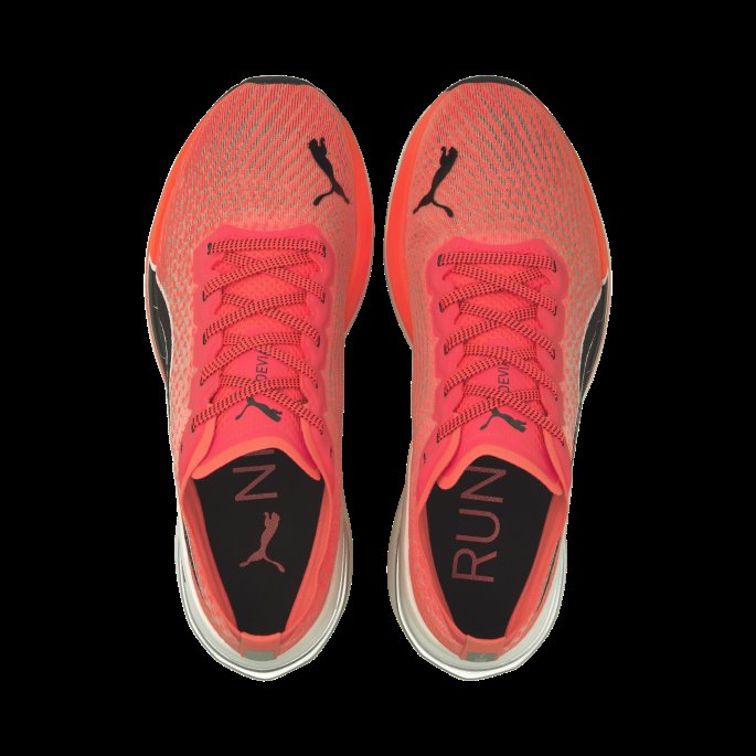 Puma På Tilbud Lava Blast-black Deviate Nitro Dame Joggesko