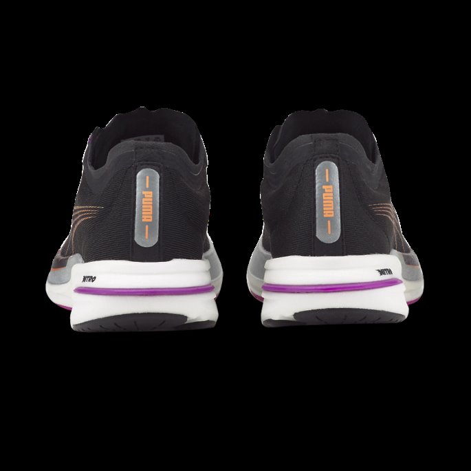 Deviate Nitro Dame Joggesko Puma På Tilbud Svart-neon Sitrus