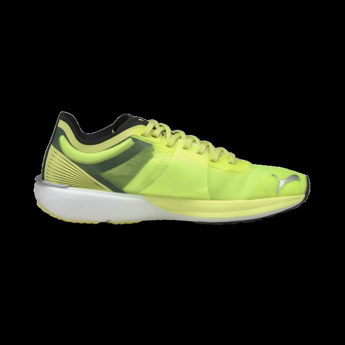 Puma På Tilbud Liberate Nitro Dame Joggesko Myk Fluo Gul-svart