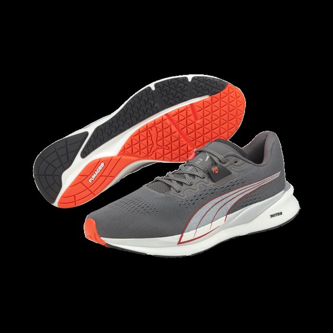 Castlerock-white-lava Blast Eternity Nitro Joggesko For Menn Puma På Salg