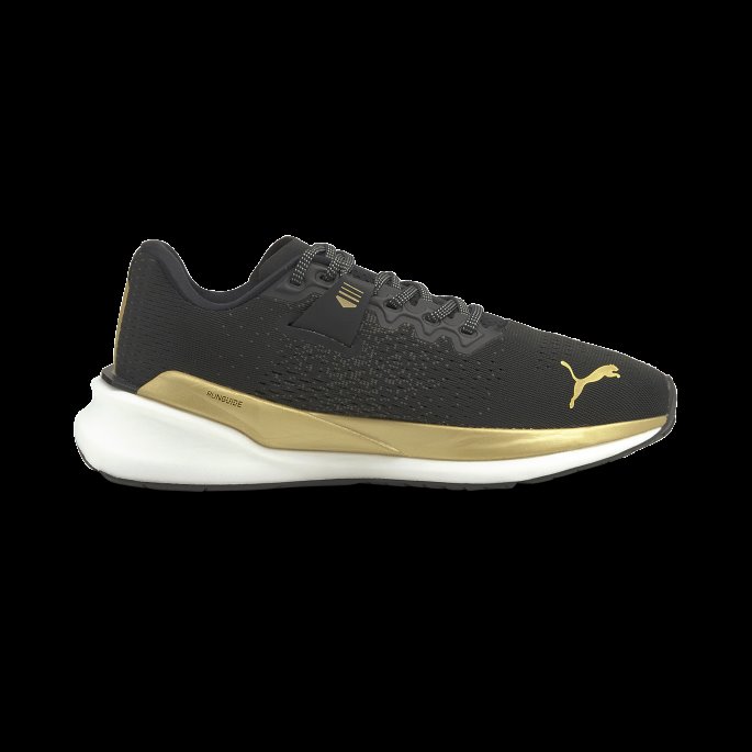 Black-team Gold Eternity Nitro Løpesko For Kvinner Puma På Tilbud